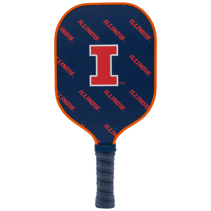 Illinois Fighting Illini Pickleball Paddle | Carbon Fiber Face | 12mm Core - Club Rehab