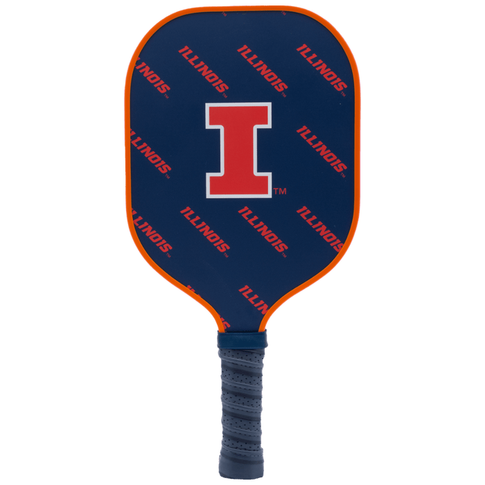 Illinois Fighting Illini Pickleball Paddle | Carbon Fiber Face | 12mm Core - Club Rehab