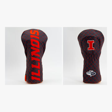 Illinois Fighting Illini Solid Quilted Driver Headcover