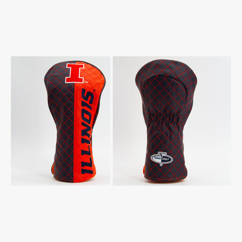 Illinois Fighting Illini Split Quilted Driver Headcover