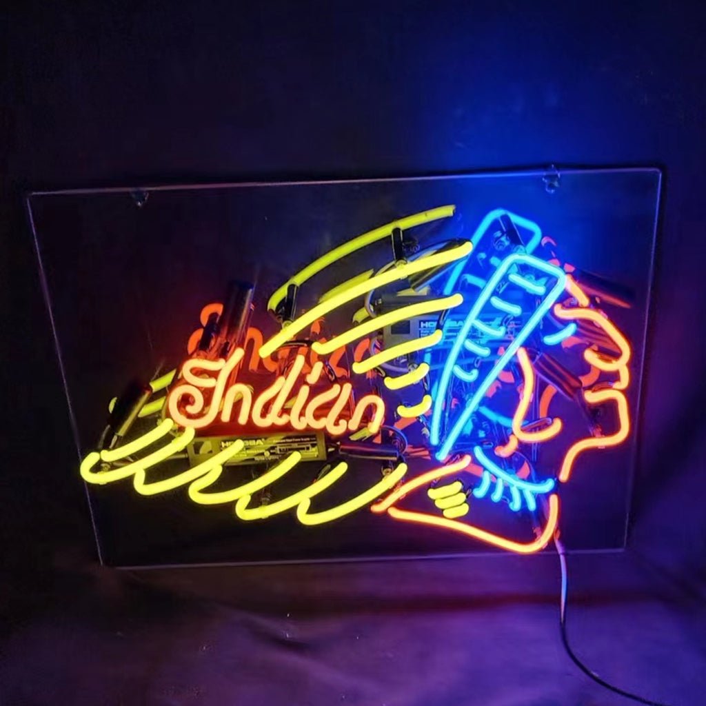 Indian Motorcycle Neon Signs Light - Club Rehab