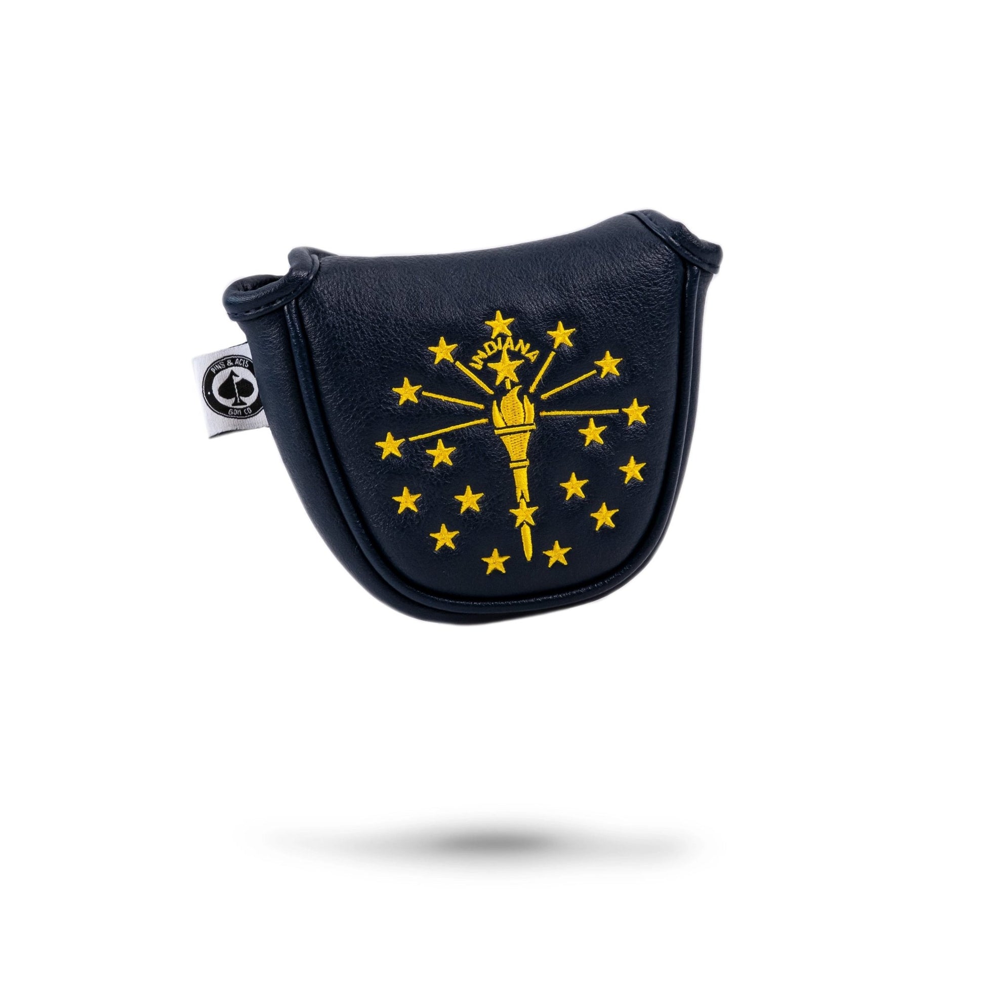 Indiana State Flag - Mallet Putter Cover - Club Rehab