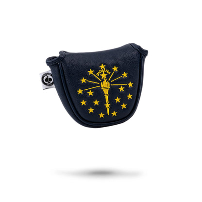 Indiana State Flag - Mallet Putter Cover - Club Rehab