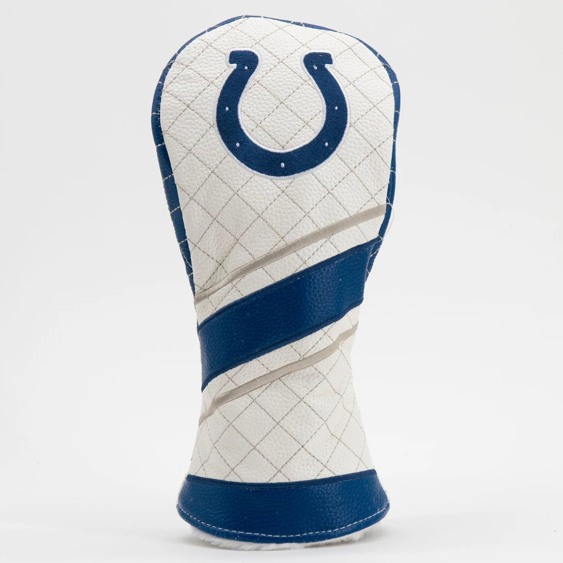 Indianapolis Colts Quilted Headcovers – For the Shoe Collection - Fairway Stripe - Club Rehab