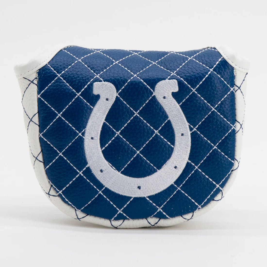Indianapolis Colts Quilted Headcovers – For the Shoe Collection - Mallet Putter Solid - Club Rehab