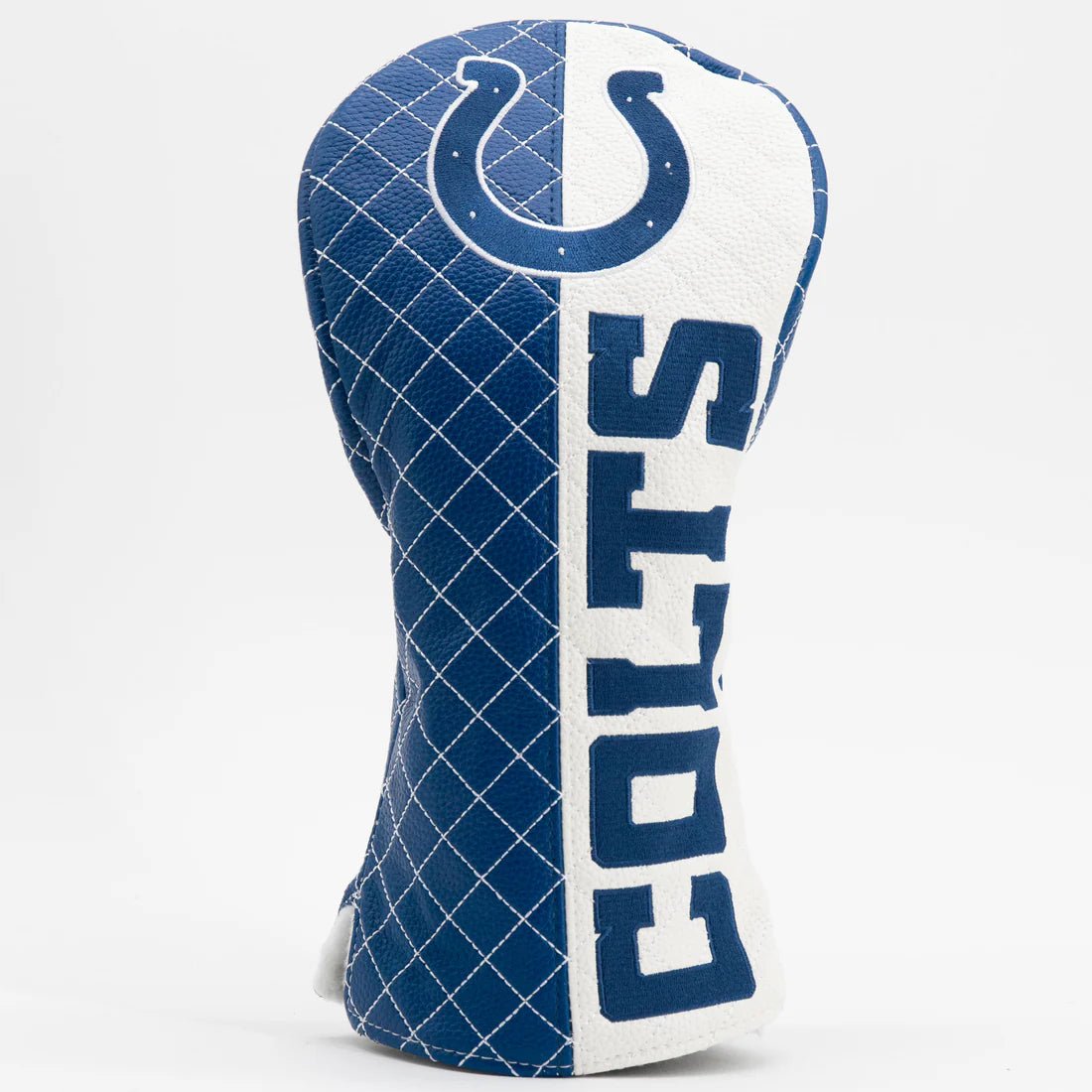 Indianapolis Colts Quilted Headcovers – For the Shoe Collection - Driver Split - Club Rehab