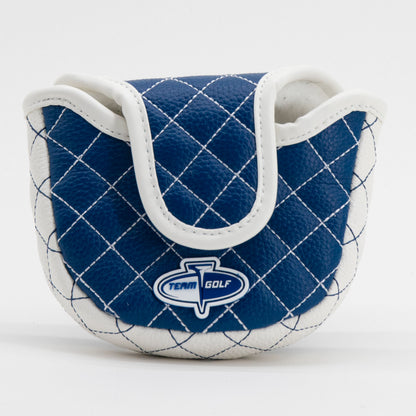Indianapolis Colts Solid Mallet Putter quilted headcover, back view