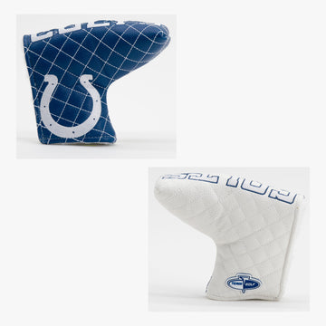 Indianapolis Colts Split Quilted Blade Putter Cover