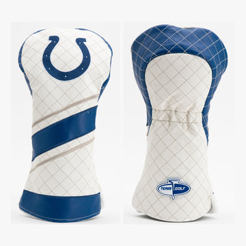Indianapolis Colts Gesteppter Driver-Schlägerhaube mit Streifen