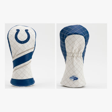 Indianapolis Colts Striped Quilted Fairway Headcover