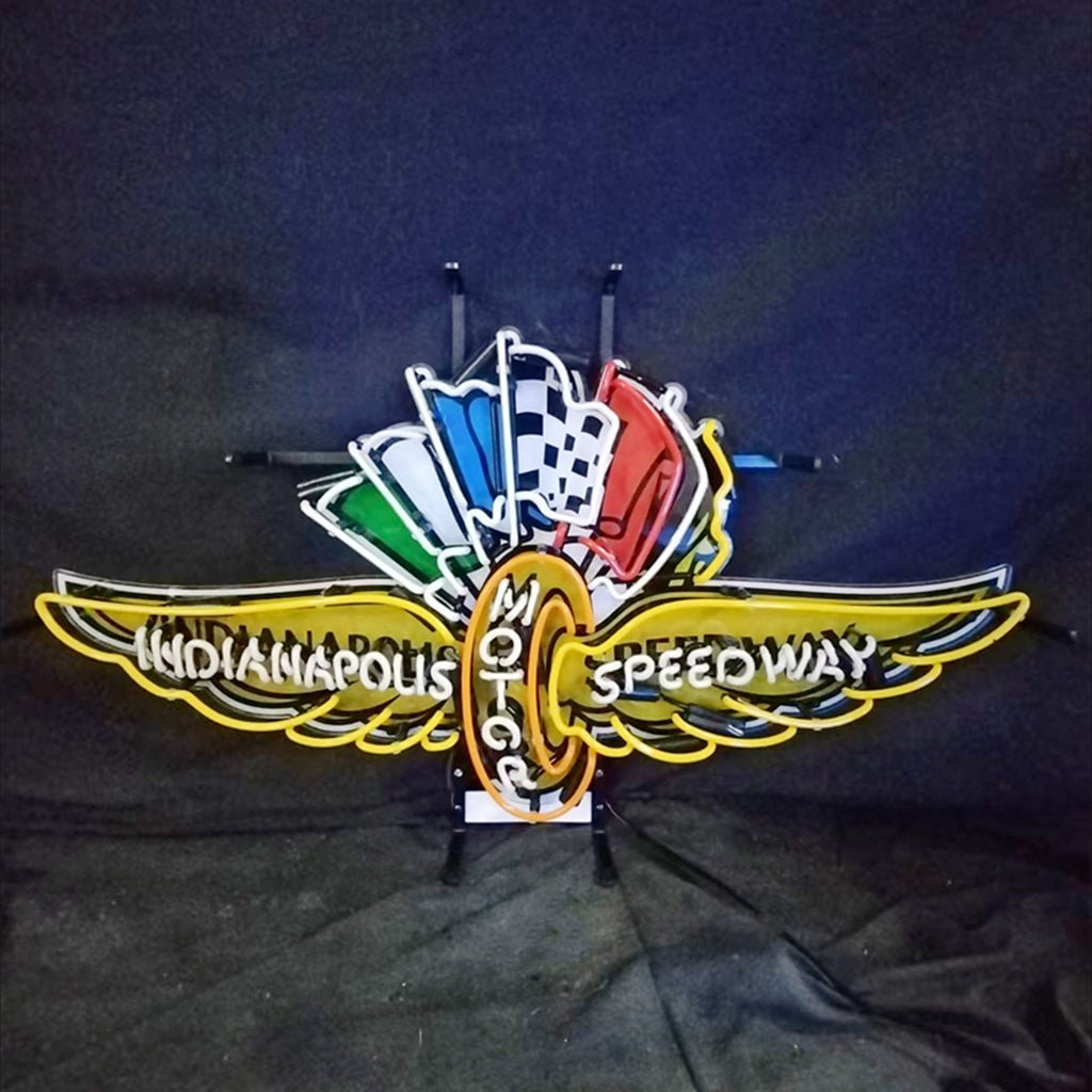 Indianapous Motor Speedway Neon Sign Light - Club Rehab