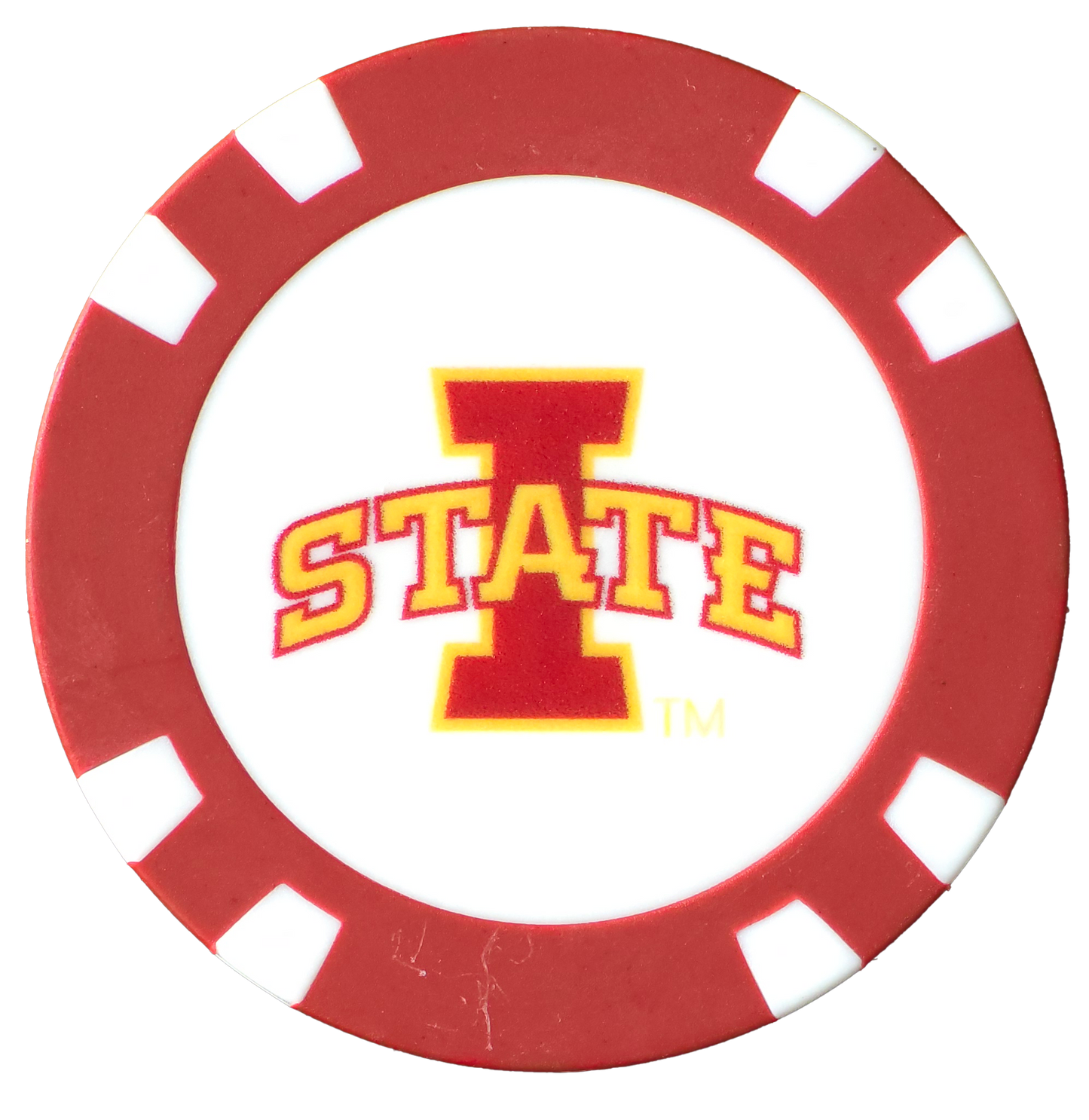 Officially Licensed Iowa State Cyclones Poker Chip Ball Marker