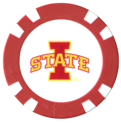 Officially Licensed Iowa State Cyclones Poker Chip Ball Marker