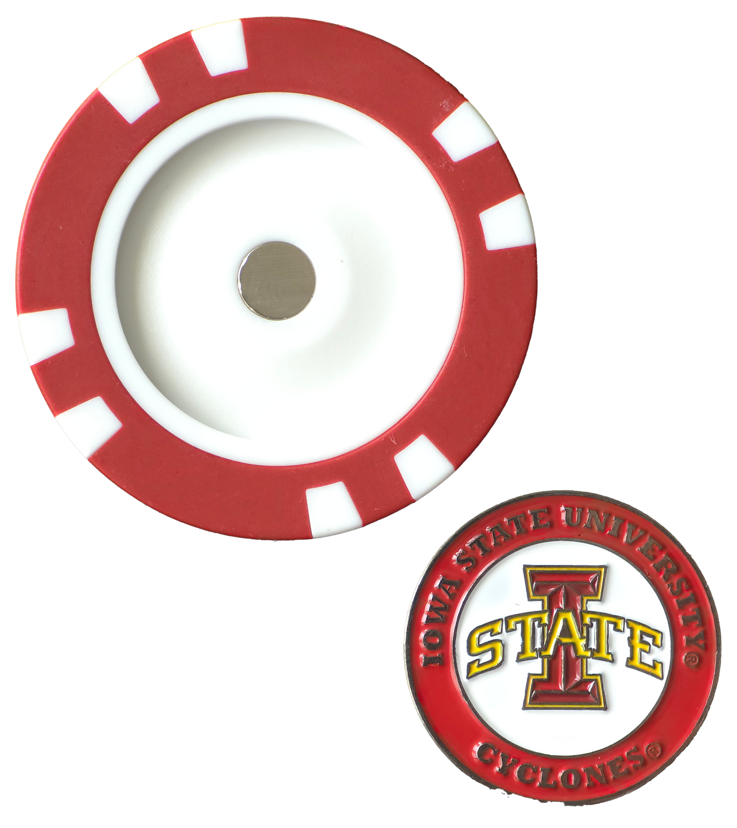 Officially Licensed Iowa State Cyclones Poker Chip Ball Marker