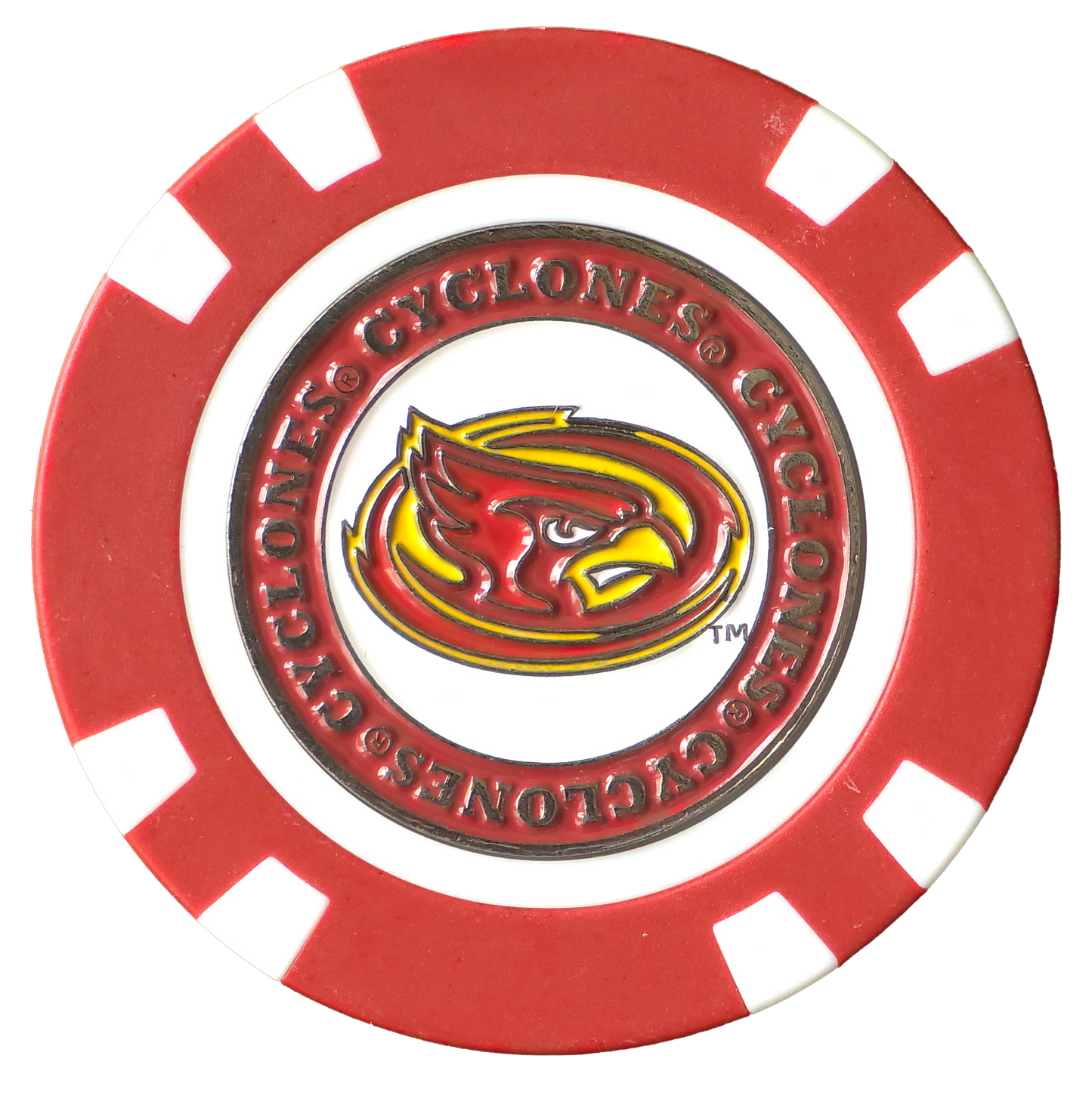 Officially Licensed Iowa State Cyclones Poker Chip Ball Marker