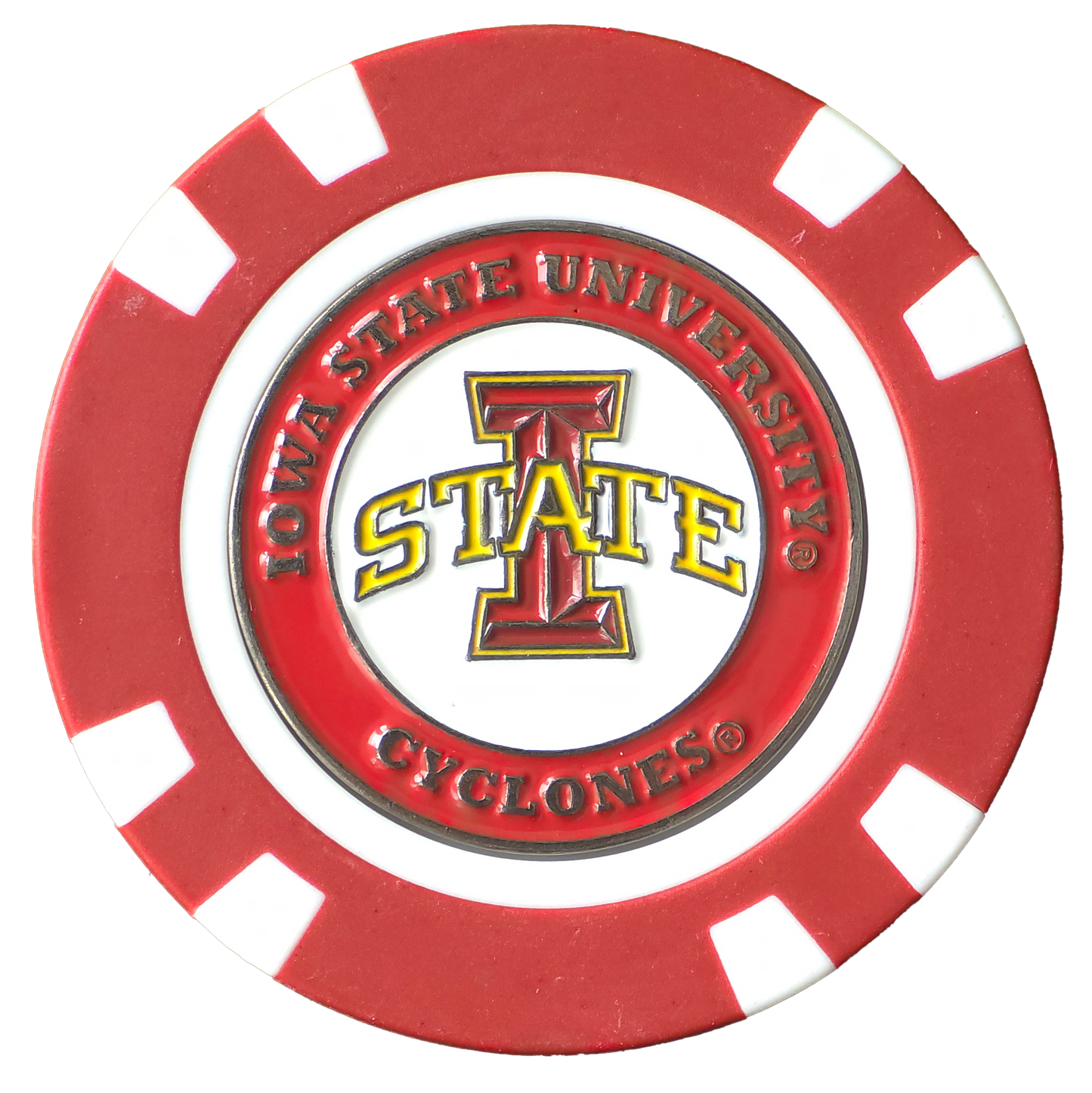 Officially Licensed Iowa State Cyclones Poker Chip Ball Marker