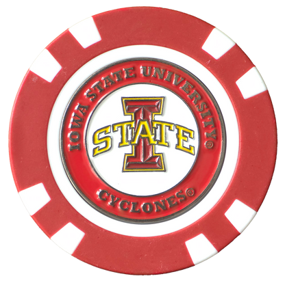 Officially Licensed Iowa State Cyclones Poker Chip Ball Marker