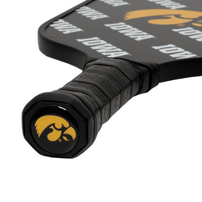 Iowa Hawkeyes Pickleball Paddle | Carbon Fiber Face | 12mm Core - Club Rehab