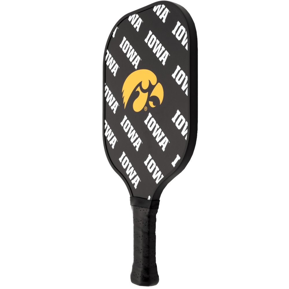 Iowa Hawkeyes Pickleball Paddle | Carbon Fiber Face | 12mm Core - Club Rehab