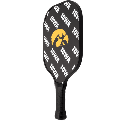 Iowa Hawkeyes Pickleball Paddle | Carbon Fiber Face | 12mm Core - Club Rehab