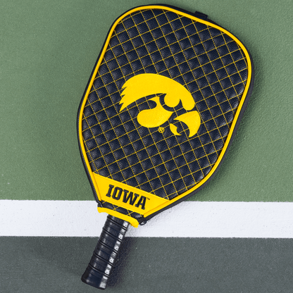 Iowa Hawkeyes Quilted Pickleball Paddle Cover