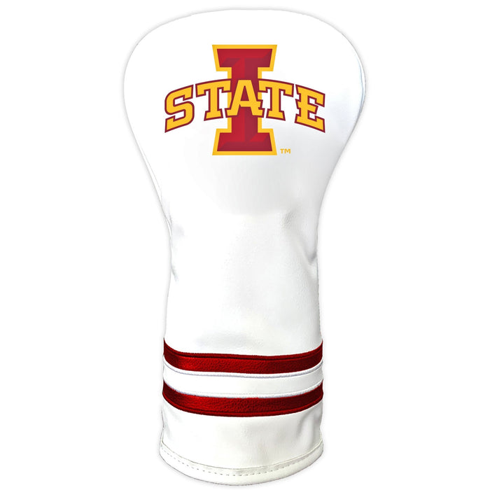 Iowa State Cyclones Vintage Golf Headcovers – White - Club Rehab