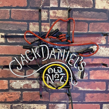 Jack Daniel's Old No.7 Whiskey Logo Neon Light Sign - Club Rehab