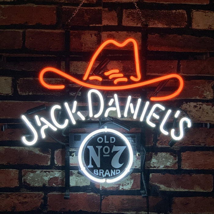 Jack Daniel's Old No.7 Whiskey Neon Signs - Club Rehab