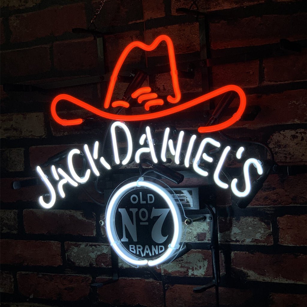 Jack Daniel's Old No.7 Whiskey Neon Signs - Club Rehab