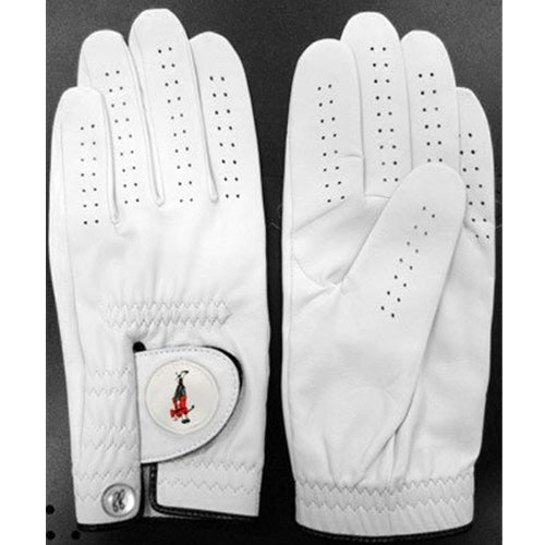 Jack Jolly women's Cabretta GLUV golf glove, back view