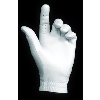 Jack Jolly women's Cabretta GLUV golf glove, palm view