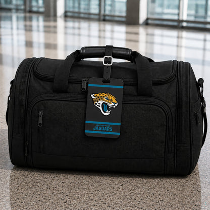 Jacksonville Jaguars plastic golf bag tag by Team Golf, product photo 5