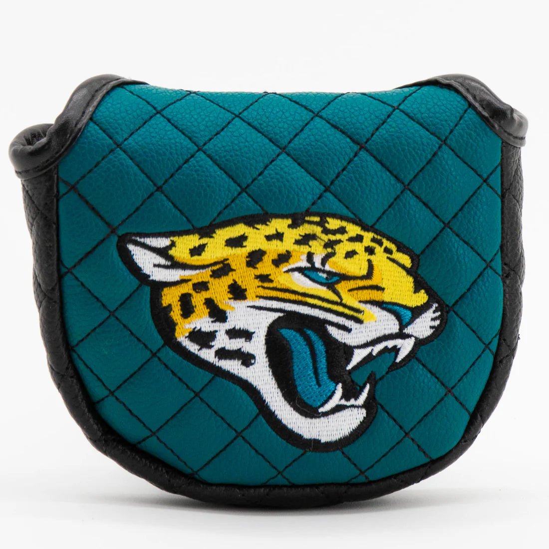 Jacksonville Jaguars Quilted Headcovers – Duuuval Collection - Mallet Putter Solid - Club Rehab