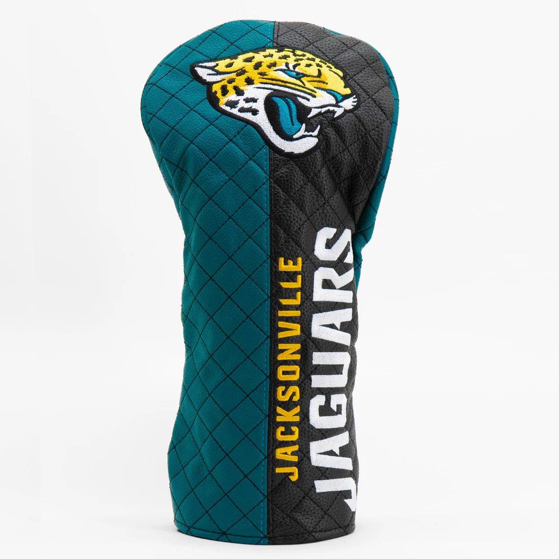 Jacksonville Jaguars Quilted Headcovers – Duuuval Collection - Driver Split - Club Rehab