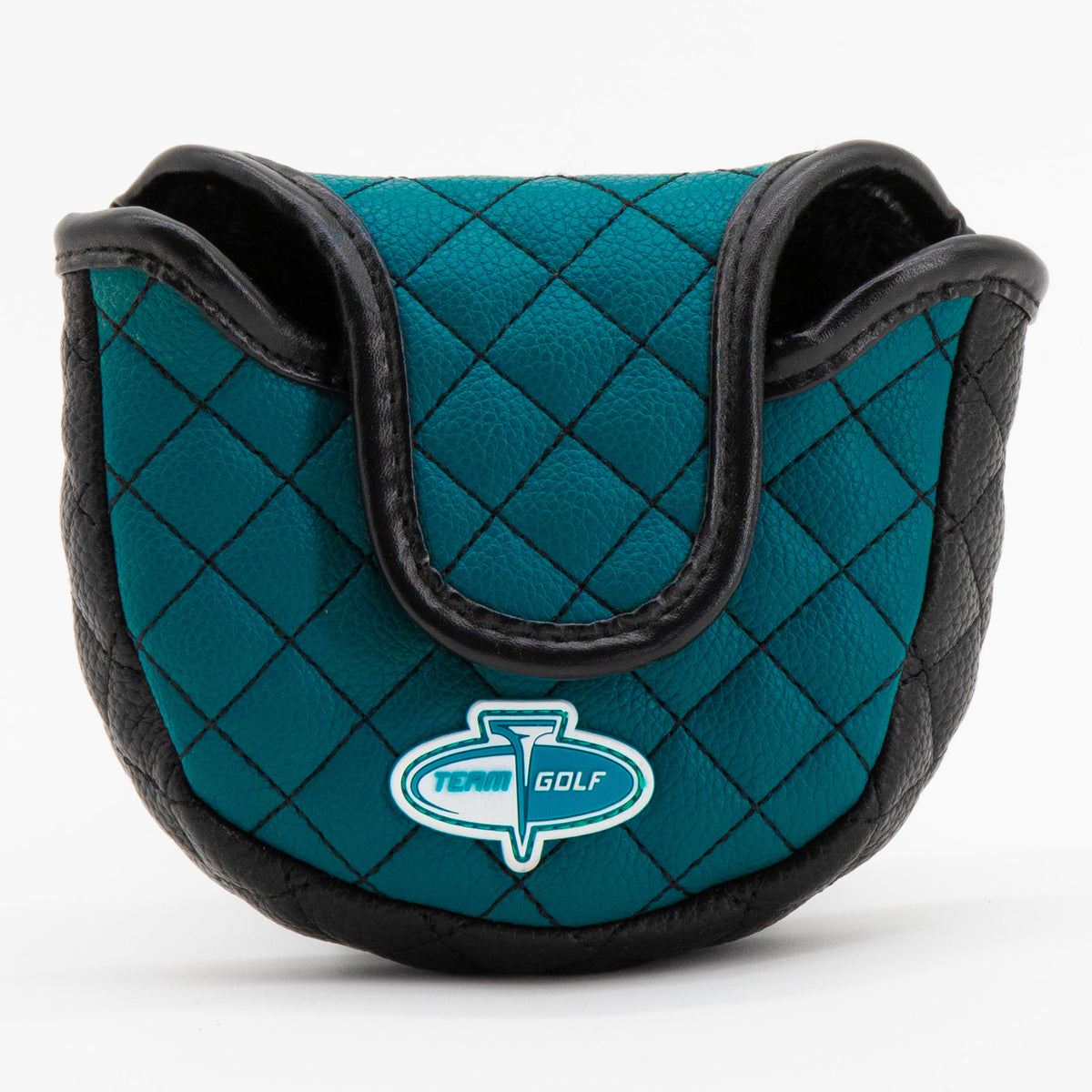 Jacksonville Jaguars Solid Mallet Putter quilted headcover, back view