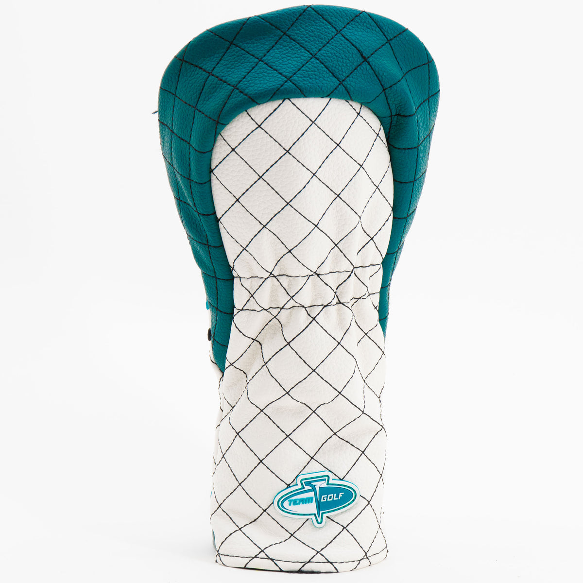 Jacksonville Jaguars Striped Fairway quilted headcover, back view