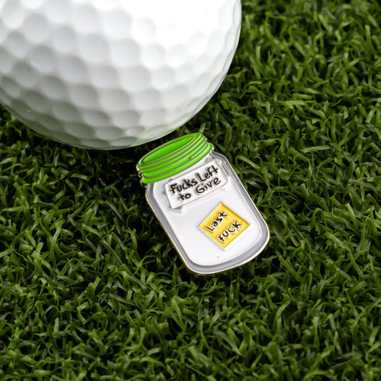 Jar of “F”s Ball Marker - Club Rehab