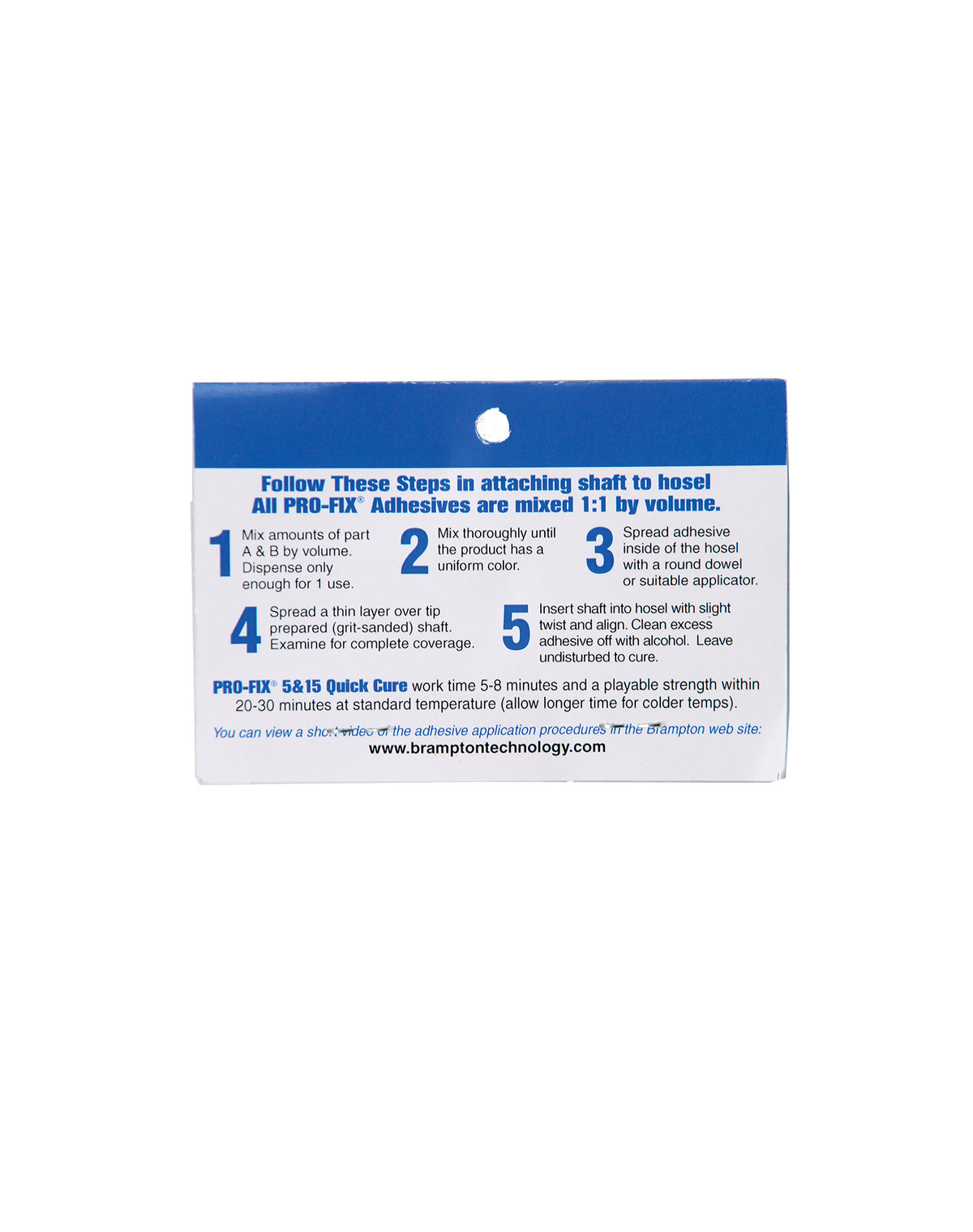 Brampton PRO-FIX Quick Cure Epoxy Kit - 4 oz - alternate view