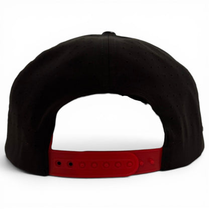 Jogie Loe's Flamingo Golf Hat | Snapback Cap | Built-in Magnetic Ball Marker Holder + Marker Included | Adjustable Flamingo - Club Rehab