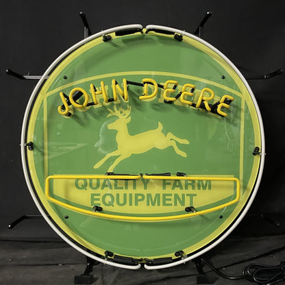 John Deere Quality Farm Equipment Neon Signs - Club Rehab