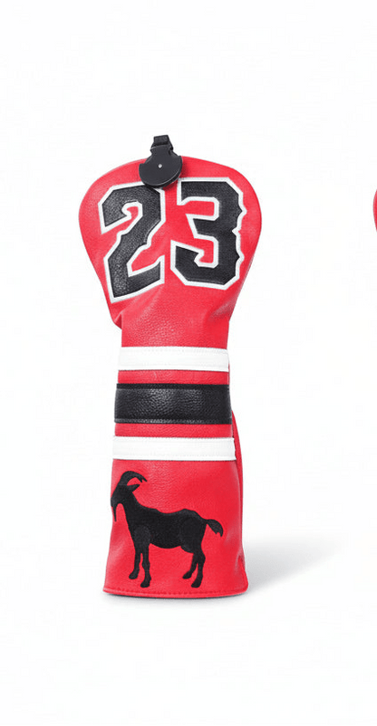 Jordan 23 GOAT Headcover - Red Hybrid - Club Rehab