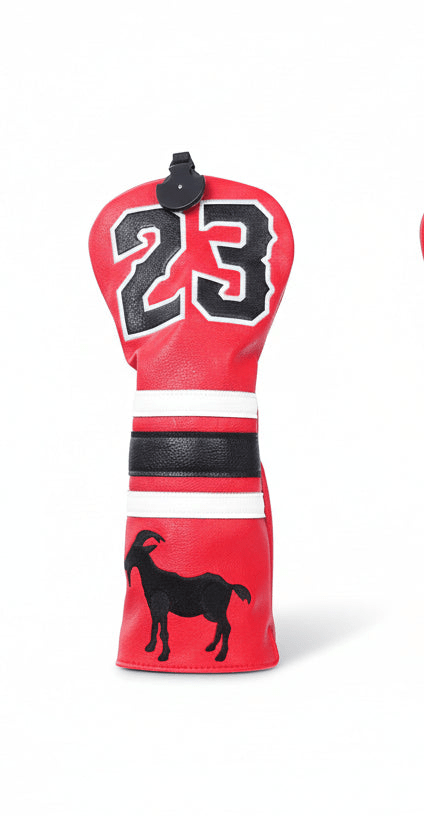 Jordan 23 GOAT Headcover - Red Hybrid - Club Rehab