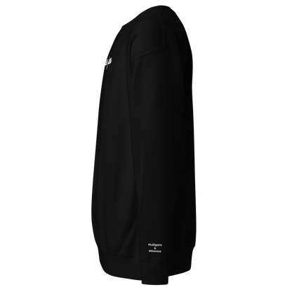 Just Fore Fun – Embroidered Golf Sweatshirt - Black S - Club Rehab