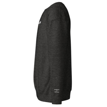 Just Fore Fun – Embroidered Golf Sweatshirt - Charcoal Heather S - Club Rehab