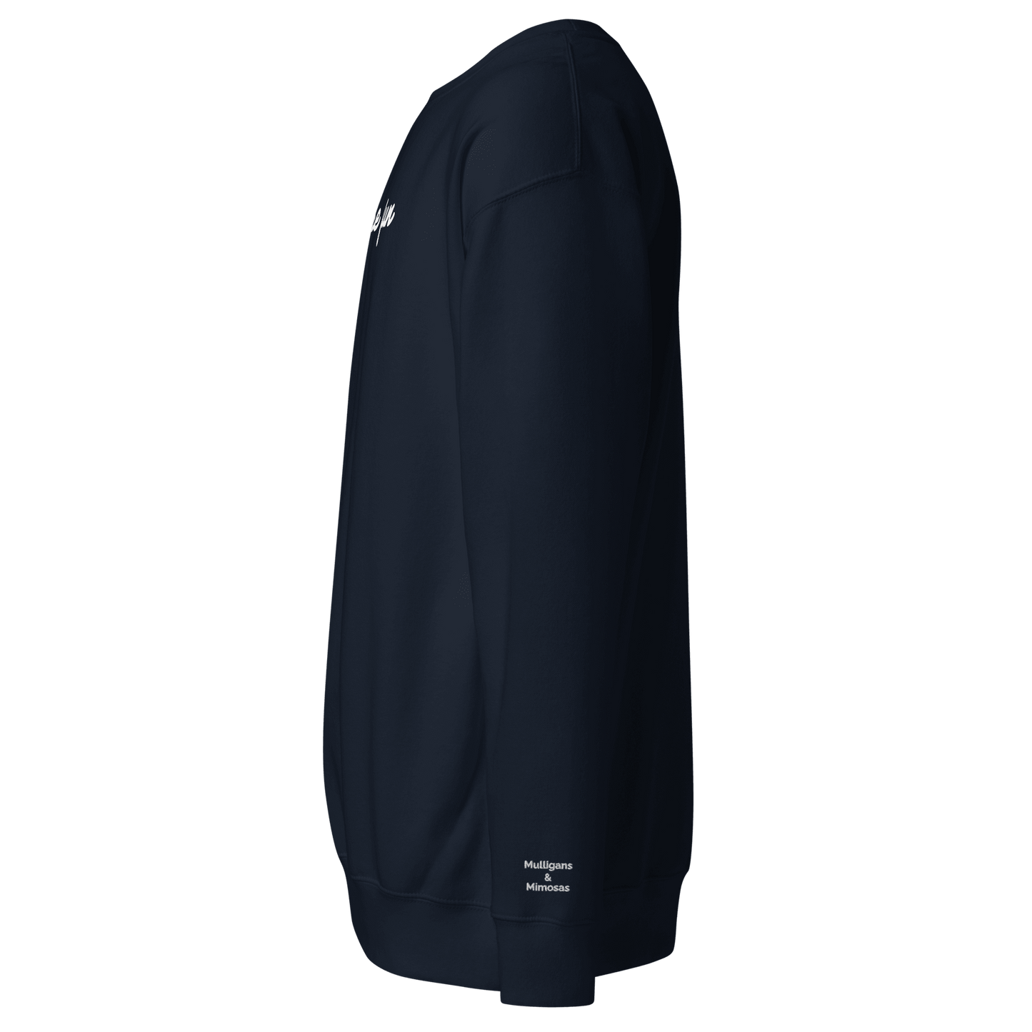 Just Fore Fun – Embroidered Golf Sweatshirt - Navy Blazer S - Club Rehab