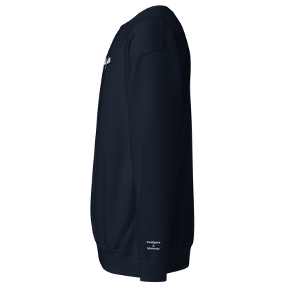 Just Fore Fun – Embroidered Golf Sweatshirt - Navy Blazer S - Club Rehab