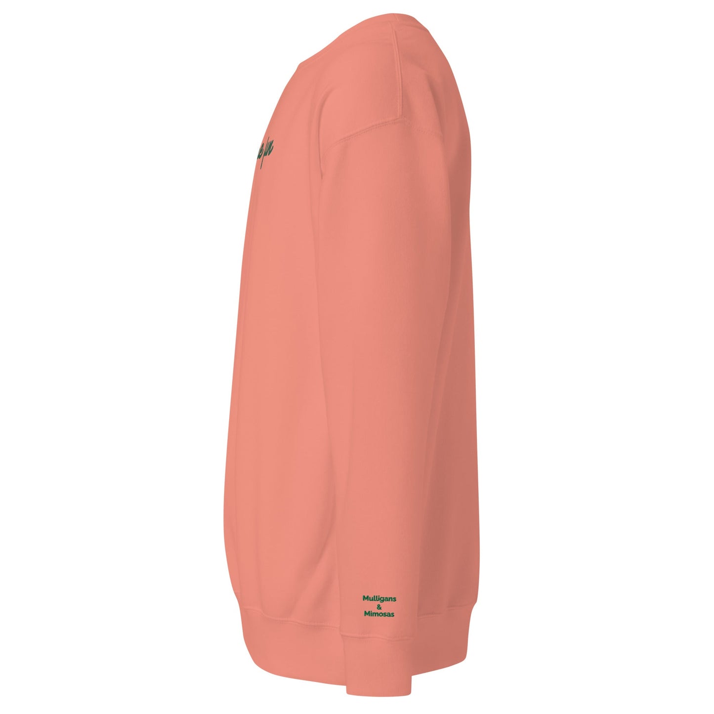 Just Fore Fun – Embroidered Golf Sweatshirt - Dusty Rose S - Club Rehab