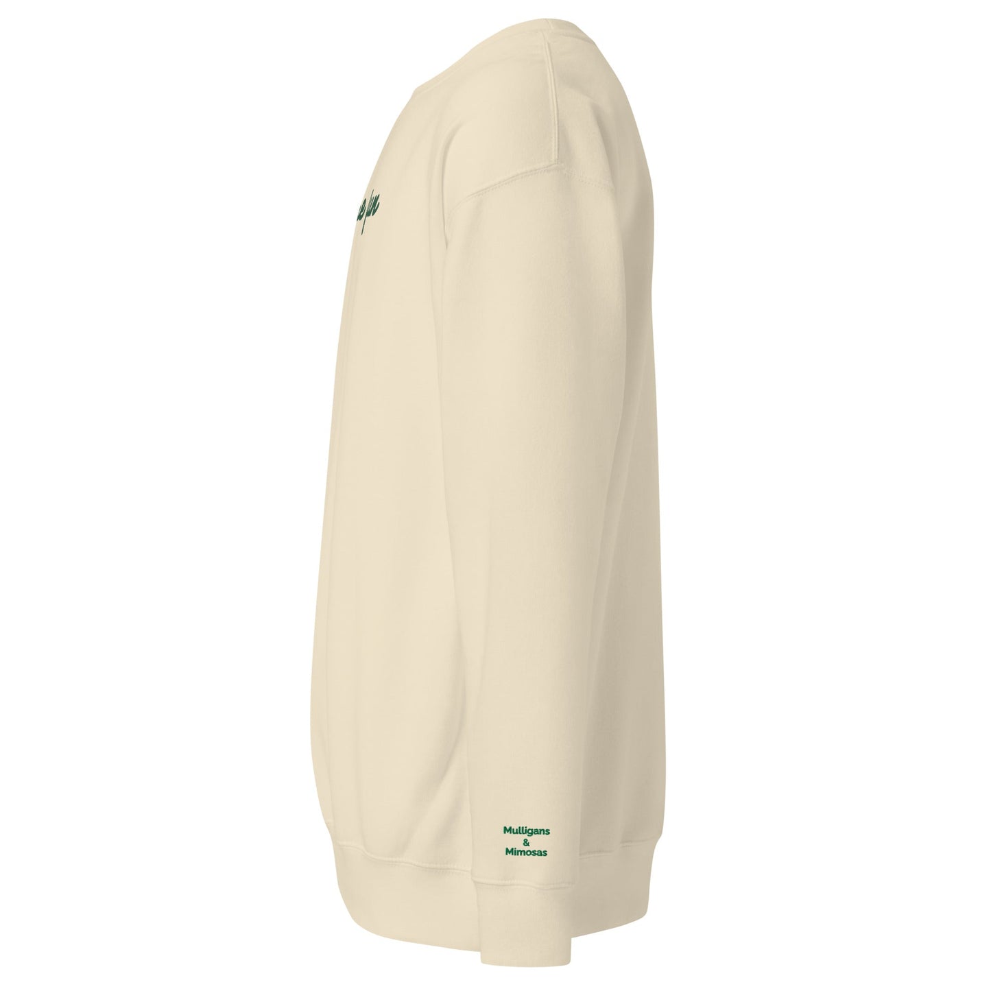Just Fore Fun – Embroidered Golf Sweatshirt - Bone S - Club Rehab