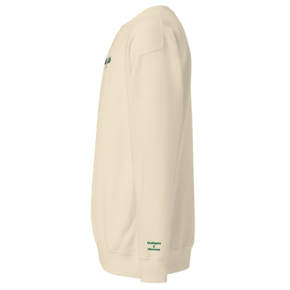 Just Fore Fun – Embroidered Golf Sweatshirt - Bone S - Club Rehab
