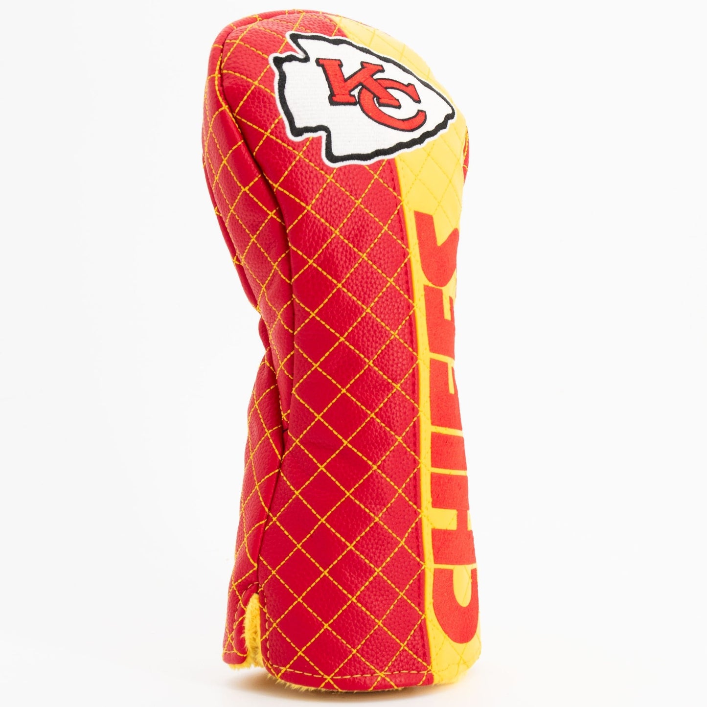 Kansas City Chiefs Quilted Headcovers – Chiefs Kingdom Collection - Fairway Split - Club Rehab